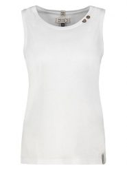 Sublevel Top w kolorze białym rozmiar: XS. Białe topy Sublevel, xs, bez wzorów, z bawełny, bez kołnierzyka, bez ramiączek. Za 39.95 zł.