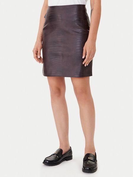 JOOP! Spódnica z imitacji skóry 58 253S58Saron 30048904 Brązowy Regular Fit. Brązowe spódnice Joop!, s, bez wzorów, ze skóry. Za 519.99 zł.