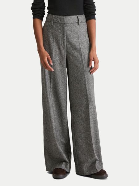 Marc O'Polo Spodnie materiałowe 509 0158 10149 Szary Wide Fit. Szare spodnie materiałowe Marc O'Polo, bez wzorów, z materiału. Za 819.99 zł.