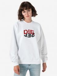Diesel Clothes Bluza w kolorze białym rozmiar: XS. Białe bluzy Diesel Clothes, xs, bez wzorów, z bawełny, bez kaptura. Za 132.05 zł.