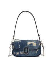 Marc Jacobs Torebka The Rip And Repair Denim Clover 2F4HSH027H05 Niebieski. Niebieskie torebki klasyczne Marc Jacobs, bez wzorów, z denimu, bez dodatków. Za 1,299.00 zł.