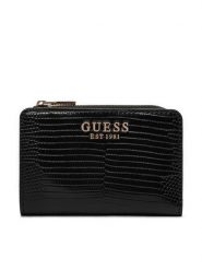 Guess Mały Portfel Damski SWKG95 31156 Czarny. Czarne portfele Guess, z aplikacjami, ze skóry. Za 269.99 zł.