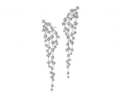 Kolczyki z białego złota z brylantami - 2,18 ct - próba 585. Białe kolczyki Apart, z brylantem, złote. Za 22,990.00 zł.