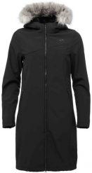 Damski płaszcz softshell Loap Lustra Black. Czarne płaszcze ÀLG, m, bez wzorów, z materiału, bez kaptura. Za 433.99 zł.