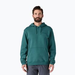 Bluza Patagonia Boardshort Logo Uprisal Hoody. Niebieskie bluzy Patagonia, bez wzorów, bez kaptura. Za 359.99 zł.