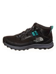 The North Face Buty turystyczne "Cragstone Mid" w kolorze czarno-turkusowym rozmiar: 38. Czarne trekkingi The North Face, z materiału, outdoorowe. Za 376.85 zł.