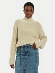 Calvin Klein Jeans Golf J20J224227 Beżowy Relaxed Fit. Brązowe golfy Calvin Klein Jeans, xs, bez wzorów, z bawełny, bez ramiączek. Za 279.99 zł.