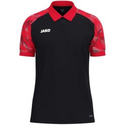 Polo Jako Sonic. Czarne koszulki polo JAKO, bez wzorów, bez kołnierzyka, bez ramiączek. Za 284.00 zł.