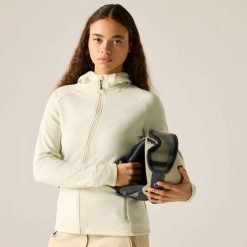 Damska bluza Ventura z kapturem i elastyczną warstwą pośrednią. Brązowe bluzy Dare 2b, bez wzorów, z materiału, z kapturem. Za 379.99 zł.