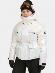 Kurtka Narciarska Damska O'Neill FWC'Cruz Hybrid. Białe kurtki narciarskie O'Neill, m, bez wzorów, z materiału, bez kaptura, narciarskie, primaloft. Za 799.20 zł.