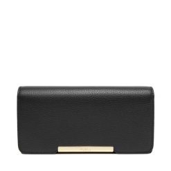 Duży Portfel Damski Furla. Czarne portfele Furla, bez wzorów. Za 849.99 zł.