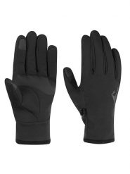 Westfjord Rękawice softshellowe "Hekla" w kolorze czarnym rozmiar: 8. Czarne rękawiczki Westfjord, bez wzorów, z polaru. Za 109.00 zł.