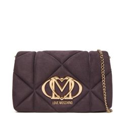 Torebka LOVE MOSCHINO. Fioletowe torebki klasyczne Love Moschino, bez wzorów, bez dodatków. Za 799.99 zł.