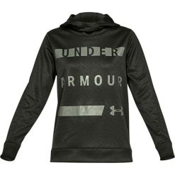 Bluza w kolorze ciemnozielonym. Zielone bluzy Under Armour, xs, bez wzorów, z tkaniny, bez kaptura. W wyprzedaży za 149.95 zł.