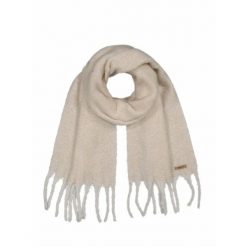 Szalik damski Barts Fyone. Białe szaliki Barts, bez wzorów, z materiału, eleganckie. Za 175.00 zł.