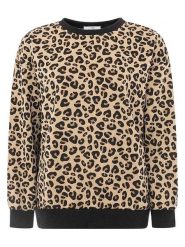 Zwillingsherz Bluza w kolorze beżowym rozmiar: XL. Brązowe bluzy Zwillingsherz, xl, bez wzorów, bez kaptura. Za 155.15 zł.