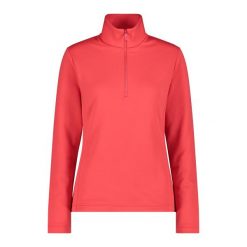 Golf damska turystyczne CMP 38E1596. Czerwone golfy CMP, l, bez wzorów, bez ramiączek. Za 255.00 zł.