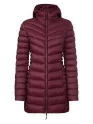 ROCK EXPERIENCE Płaszcz pikowany "Juneau" w kolorze czerwonym rozmiar: S. Czerwone płaszcze ROCK EXPERIENCE, s, bez wzorów, bez kaptura. Za 404.99 zł.