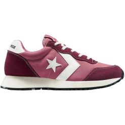 Buty sportowe Converse Omega Trainer. Czerwone obuwie sportowe Converse, z zamszu, bez zapięcia, na fitness i siłownię. Za 490.00 zł.
