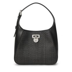 Torebka LAUREN RALPH LAUREN. Czarne torebki klasyczne Lauren Ralph Lauren, bez wzorów, bez dodatków. Za 899.99 zł.