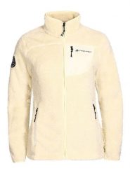 Alpine Pro Kurtka polarowa "Ferada" w kolorze kremowym rozmiar: M/L. Brązowe swetry Alpine Pro, l, bez wzorów, z materiału, bez ramiączek. Za 145.26 zł.