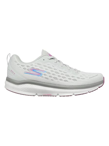 Skechers Sneakersy "Go run ride 9" w kolorze białym rozmiar: 36. Białe trampki Skechers, bez wzorów, z materiału, bez zapięcia. Za 164.92 zł.