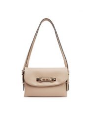Guess Torebka Lefia HWBG96 44190 Beżowy. Brązowe torebki klasyczne Guess, z aplikacjami, ze skóry, bez dodatków. Za 589.99 zł.