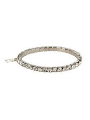 Otazu Bransoletka z kryształami Swarovski rozmiar: onesize. Szare bransoletki Otazu, z kryształem, z mosiądzu. Za 125.45 zł.