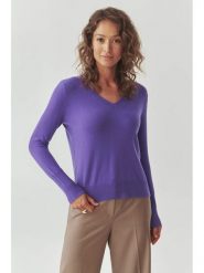 TATUUM Wełniany sweter "Roni" w kolorze fioletowym rozmiar: XL. Różowe swetry Tatuum, xl, bez wzorów, z wełny, bez ramiączek. Za 240.43 zł.