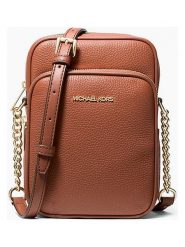 Michael Kors Skórzana torebka w kolorze jasnobrązowym - 20 x 15 x 7 cm rozmiar: onesize. Brązowe torby na ramię Michael Kors, bez wzorów, z materiału, na ramię, bez dodatków. Za 503.95 zł.