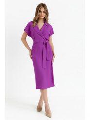 Stylove Sukienka w kolorze fioletowym rozmiar: S. Różowe sukienki Stylove, s, bez wzorów, bez kołnierzyka, bez ramiączek, midi. Za 272.95 zł.