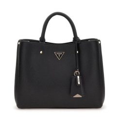 Torebka Guess. Czarne torebki klasyczne Guess, z aplikacjami, bez dodatków. Za 429.99 zł.