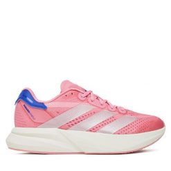 Buty do biegania adidas. Czerwone obuwie sportowe Adidas, bez zapięcia, do biegania. Za 399.99 zł.
