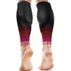 Rękawy uciskowe na łydki na ból piszczeli (para, L-XL). Czarne bielizna sportowa AZENGEAR, l, bez wzorów. Za 64.99 zł.