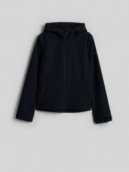 4F Kurtka softshell wiatroodporna membrana 5000 damska - czarna XXL. Czarne kurtki sportowe 4f, l, bez wzorów, z softshellu, bez kaptura, trekkingowe. Za 299.99 zł.