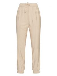 MOSS COPENHAGEN Spodnie w kolorze beżowym rozmiar: M. Brązowe spodnie materiałowe Moss Copenhagen, m, bez wzorów, z materiału. Za 171.95 zł.