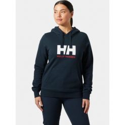 Bluza Damska Helly Hansen Hh Logo. Niebieskie bluzy sportowe Helly Hansen, na zimę, bez wzorów, bez kaptura. Za 339.00 zł.