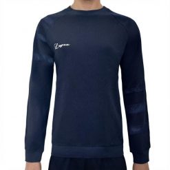Bluza treningowa ASAI z kapturem z bawełny niebieska. Niebieskie bluzy LEGEA, s, bez wzorów, z bawełny, bez kaptura. Za 80.00 zł.