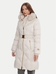 Marciano Guess Płaszcz zimowy 5BGL38 7374A Beżowy Regular Fit. Brązowe płaszcze Marciano Guess, na zimę, z aplikacjami, z syntetyku, bez kaptura. Za 1,479.00 zł.