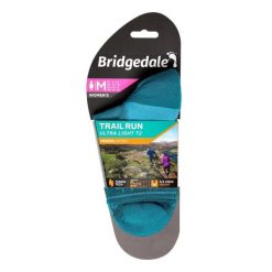 Skarpety do biegania Bridgedale UL T2 MERINO 3/4 LD. Zielone skarpety Bridgedale, bez wzorów. Za 79.99 zł.