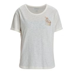Koszulka z krótkim rękawem dla Kobiety OCEANWAVE REGULAR. Białe koszulki sportowe Roxy, bez wzorów, z bawełny, bez ramiączek. Za 109.99 zł.