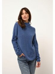 Just Cashmere Kaszmirowy golf "Blantyre" w kolorze niebieskim rozmiar: L. Niebieskie golfy Just Cashmere, l, bez wzorów, z kaszmiru, bez ramiączek. Za 434.99 zł.