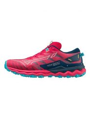Mizuno Buty "Wave Daichi 7" w kolorze różowym do biegania w terenie rozmiar: 36,5. Różowe obuwie sportowe Mizuno, z materiału, bez zapięcia, do biegania. Za 210.81 zł.