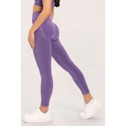 Legginsy fitness damskie Gym Glamour seamless push up. Fioletowe legginsy GYM GLAMOUR, xs, bez wzorów. Za 169.99 zł.