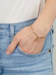 Liebeskind Bransoletka z zawieszką rozmiar: onesize. Czerwone bransoletki Liebeskind, ze stali. Za 160.96 zł.