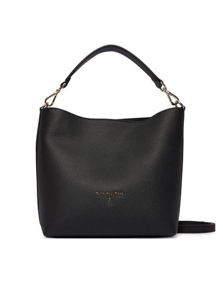 Patrizia Pepe Torebka 8B0319/L001-K103 Czarny. Czarne torebki klasyczne Patrizia Pepe, bez wzorów, ze skóry, bez dodatków. Za 1,089.00 zł.