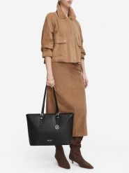 Nine West Torebka EO-QUIET ELEGANCE-LDA9895 Czarny. Czarne shopper Nine West, bez wzorów, bez dodatków. Za 449.99 zł.
