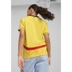 Młodzieżowa koszulka wyjazdowa Ghana 2025 PUMA Pelé Yellow Black. Żółta bluzki Puma, m, z aplikacjami, młodzieżowe, bez kołnierzyka, bez ramiączek. Za 329.00 zł.