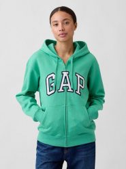 GAP Bluza w kolorze zielonym rozmiar: XL. Zielone bluzy GAP, s, bez wzorów, z materiału, bez kaptura. Za 110.81 zł.