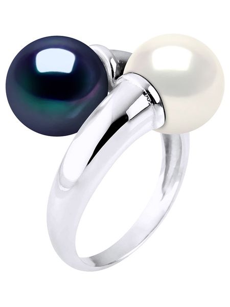 ATELIERS SAINT GERMAIN Srebrny pierścionek z perłami rozmiar: 56. Białe pierścionki ATELIERS SAINT GERMAIN, z perłą, srebrne. Za 482.03 zł.